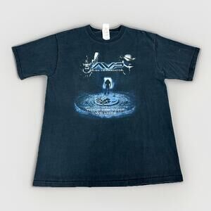 VTG 2004 Alien Vs Predator Movie Promo T shirt Whoever Wins We Lose FOX Mens L